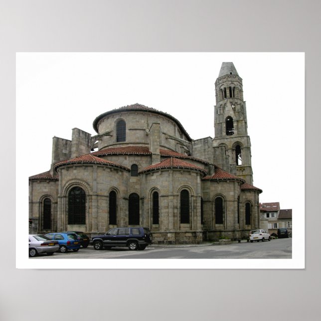 Vy över kyrkans krydda (bild) poster (Framsidan)