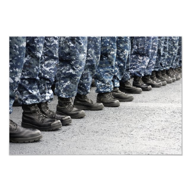 Vy över låg sektion för sjömän fototryck (Framsidan)