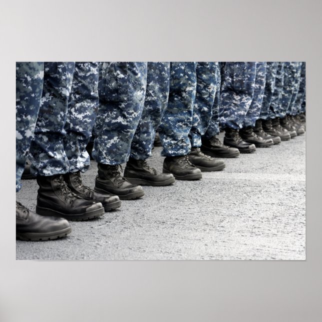 Vy över låg sektion för sjömän poster (Framsidan)