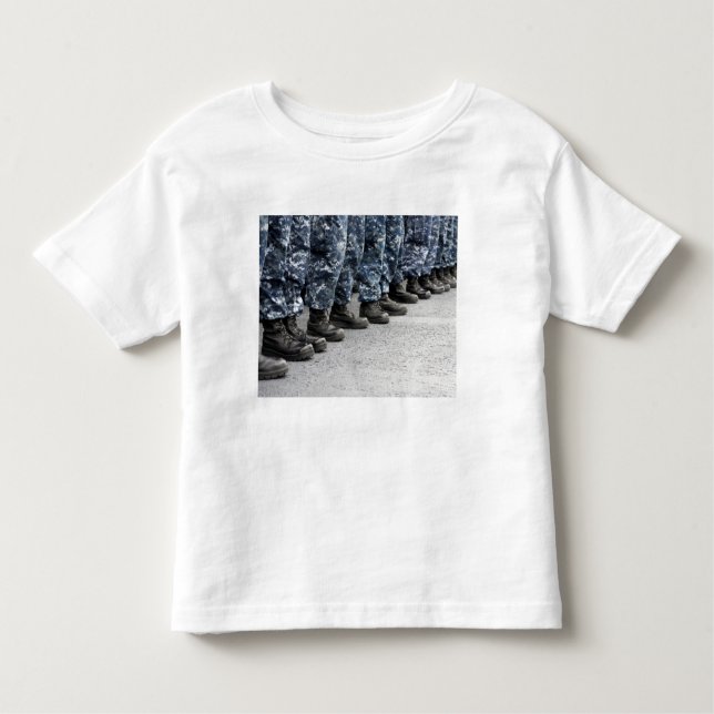 Vy över låg sektion för sjömän tee shirt (Framsida)
