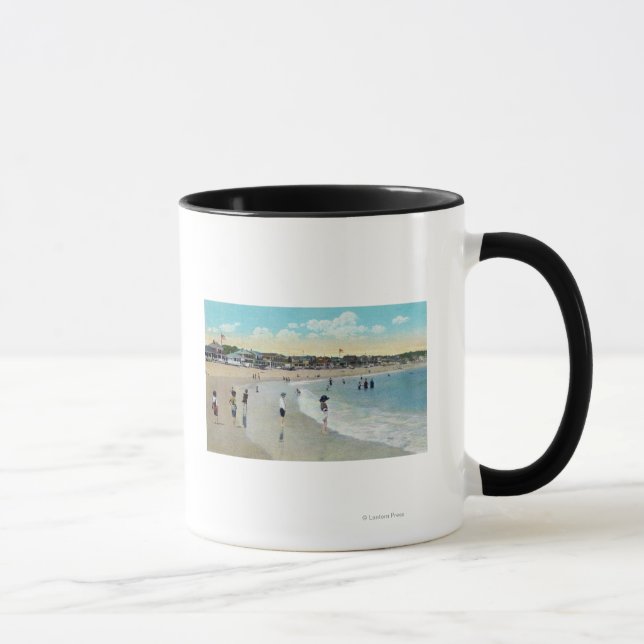 Vy över Long Beach och Cape Ann Mugg (Höger)