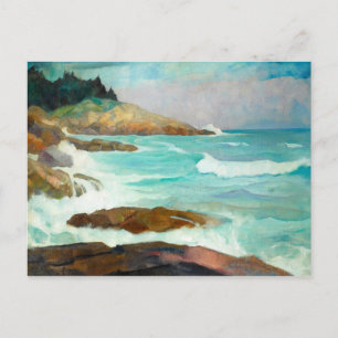 Vy över Maine-kusten av Newell Convers Wyeth Vykort