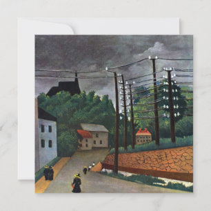 Vy över Malakoff av Henri Rousseau, Vintage Art