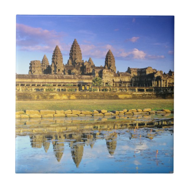 Vy över mall framifrån kakelplatta (Framsidan)