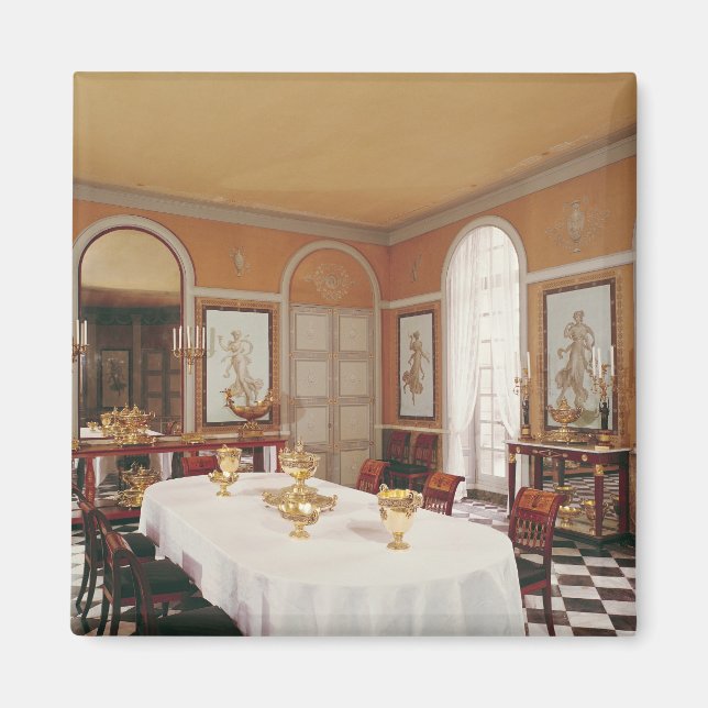 Vy över matsalen magnet (Framsidan)