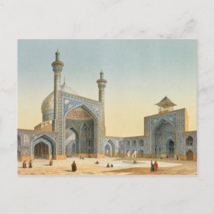 Vy över Mesdjid-i-Shah, Isfah Vykort