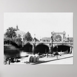 Vy över Moltke Bridge Poster