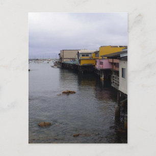 Vy över Monterey, CA Vykort