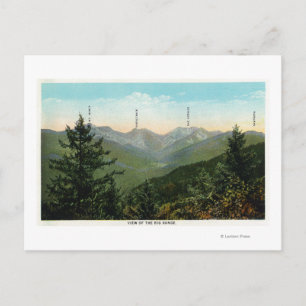 Vy över Mt. Marcy, Saddleback, Sawtooth Vykort