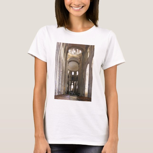 Vy över nave, c.1050 (foto) 2 t shirt (Framsida)
