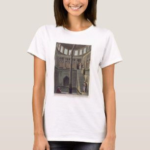 Vy över Nilometern, skylt 2 från "Egyptens syn" Tee Shirt