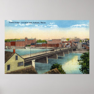 Vy över North Bridge Poster