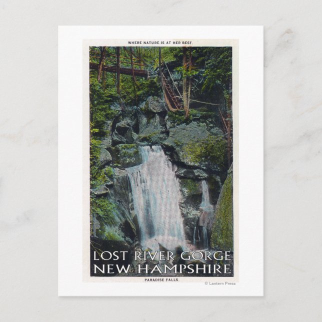 Vy över parkeringsplatser vykort (Framsida)