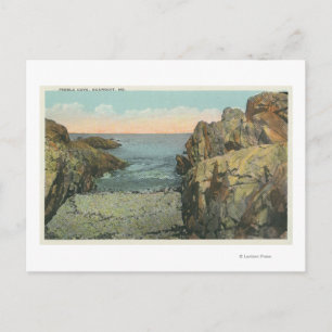 Vy över pebble Cove Vykort