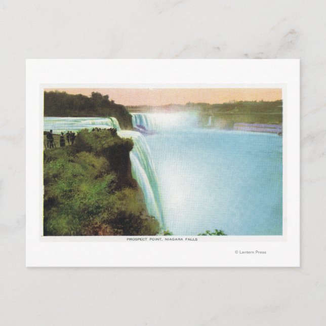 Vy över perspektivpunkt vykort (Framsida)