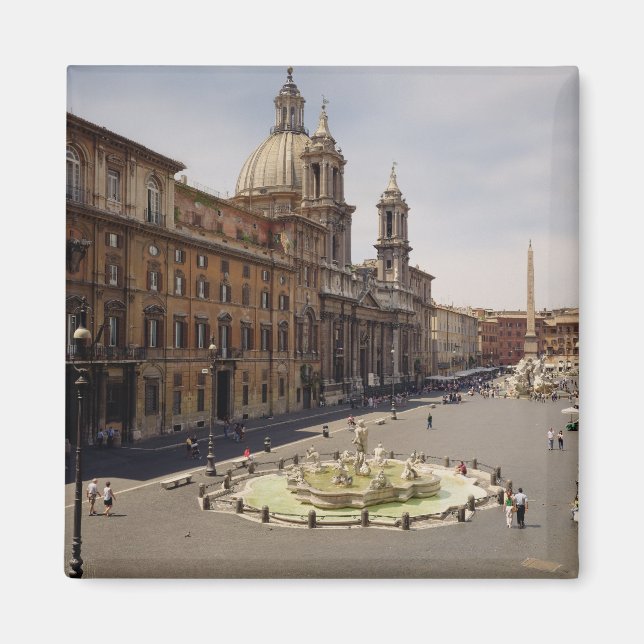 Vy över piazza magnet (Framsidan)