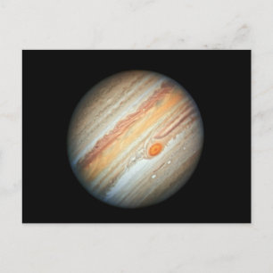 Vy över Planet Jupiter (Hubble Telescope) Vykort