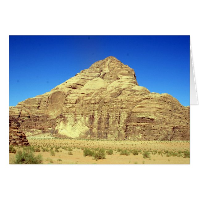 Vy över radrom hälsningskort (Framsidan Horizontal)