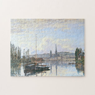 Vy över Rouen Monet Fine Art Pussel
