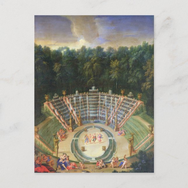 Vy över Salle de Bal Vykort (Framsida)