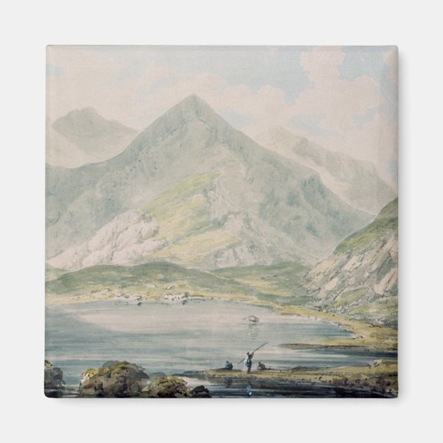 Vy över Snowdon Magnet (Framsidan)