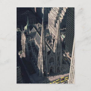 Vy över St. Patricks katedral Vykort