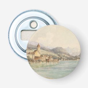 Vy över St. Wolfgang på Sjö Wolfgang Carl Lafite Flasköppnare