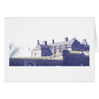 Vy över Stirling Castle Hälsningskort
