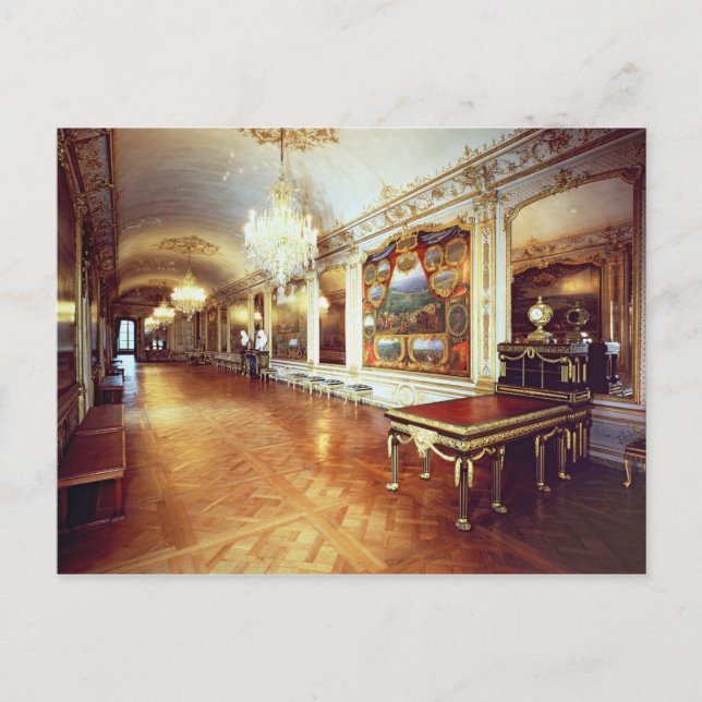 Vy över stugan vykort (Framsida)