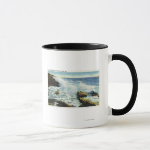 Vy över Surfan vid oceanpunkten Mugg