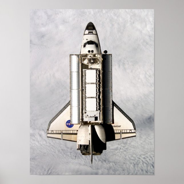 Vy över utrymmeskretseliminering från ISS (STS-113 Poster (Framsidan)