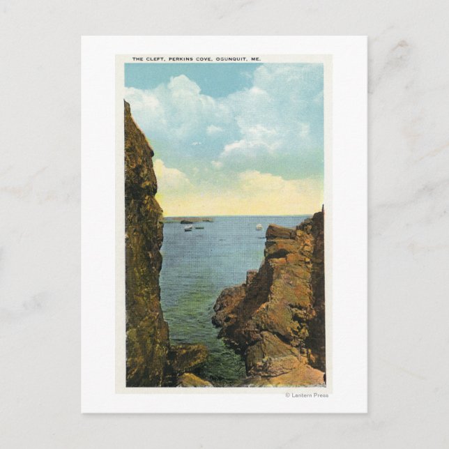 Vy över vänstern vid Perkins Cove Vykort (Framsida)