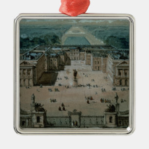 Vy över Versailles Julgransprydnad Metall