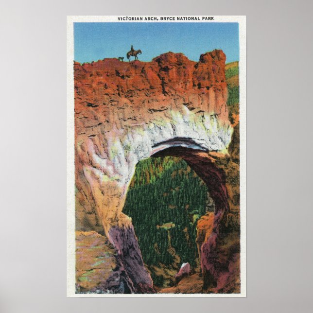 Vy över Victorian Arch Poster (Framsidan)