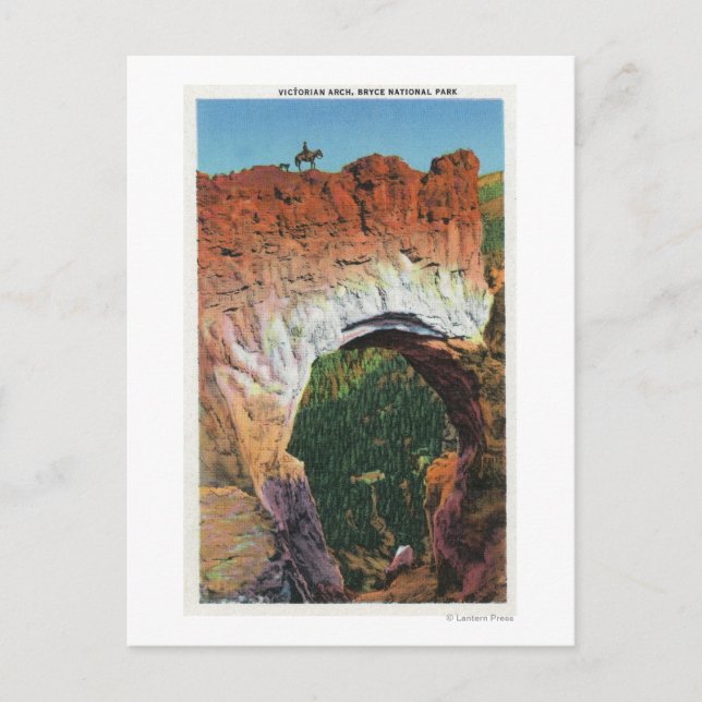 Vy över Victorian Arch Vykort (Framsida)