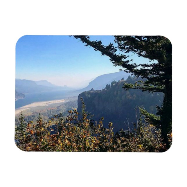 Vy över Vista House Magnet (Horisontell)