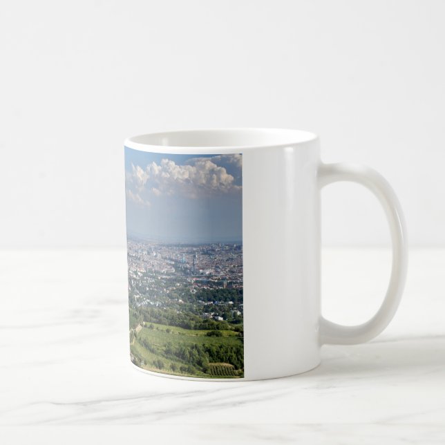 Vy över Wien från Kahlenberg Kaffemugg (Höger)