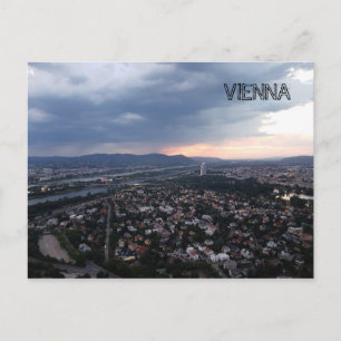 Vy över Wien Vykort