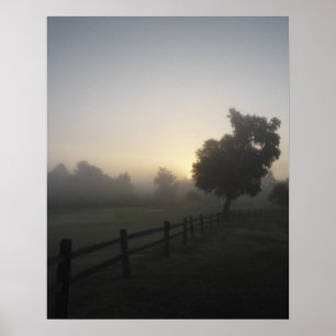 Vy på fel morgon poster