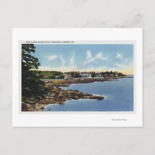 Vy vid havets punkt, Hus vid havet Vykort