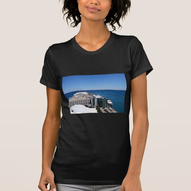 Vy vid marinpir.JPG T-shirt (Framsida)