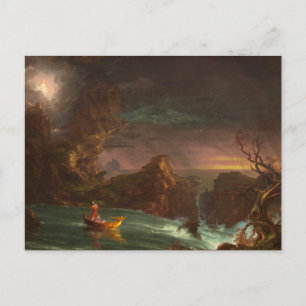 Vyage of Life, Mandom, Thomas Cole Vykort