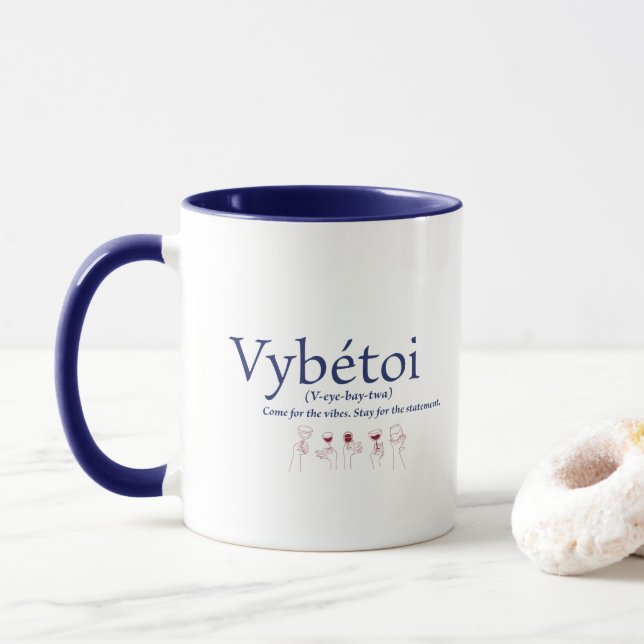 Vybétoi Namnteckning 1— Mugg (Med munk)