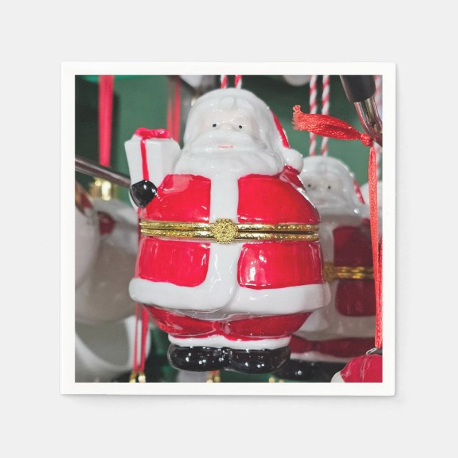 Vyblöjor för dekoration i tomten, träd pappersservett (Framsidan)