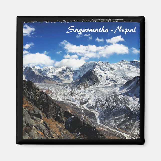 Vyer av vardagen, Sagarmatha - Nepal Magnet (Framsidan)