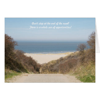 Vyer för sjösidan hälsningskort