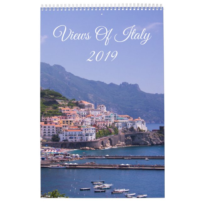 Vyer i Italien Wall Calendar Kalender (Omslag)