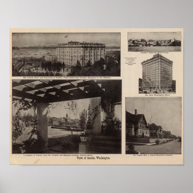 Vyer, Seattle Poster (Framsidan)