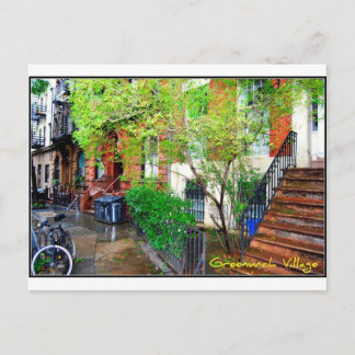 vykort 1 - Greenwich Village, NYC