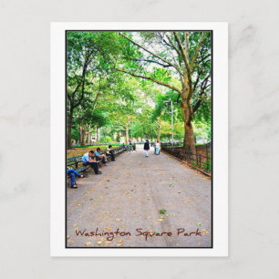 vykort 9 - Washington Square Park, NYC